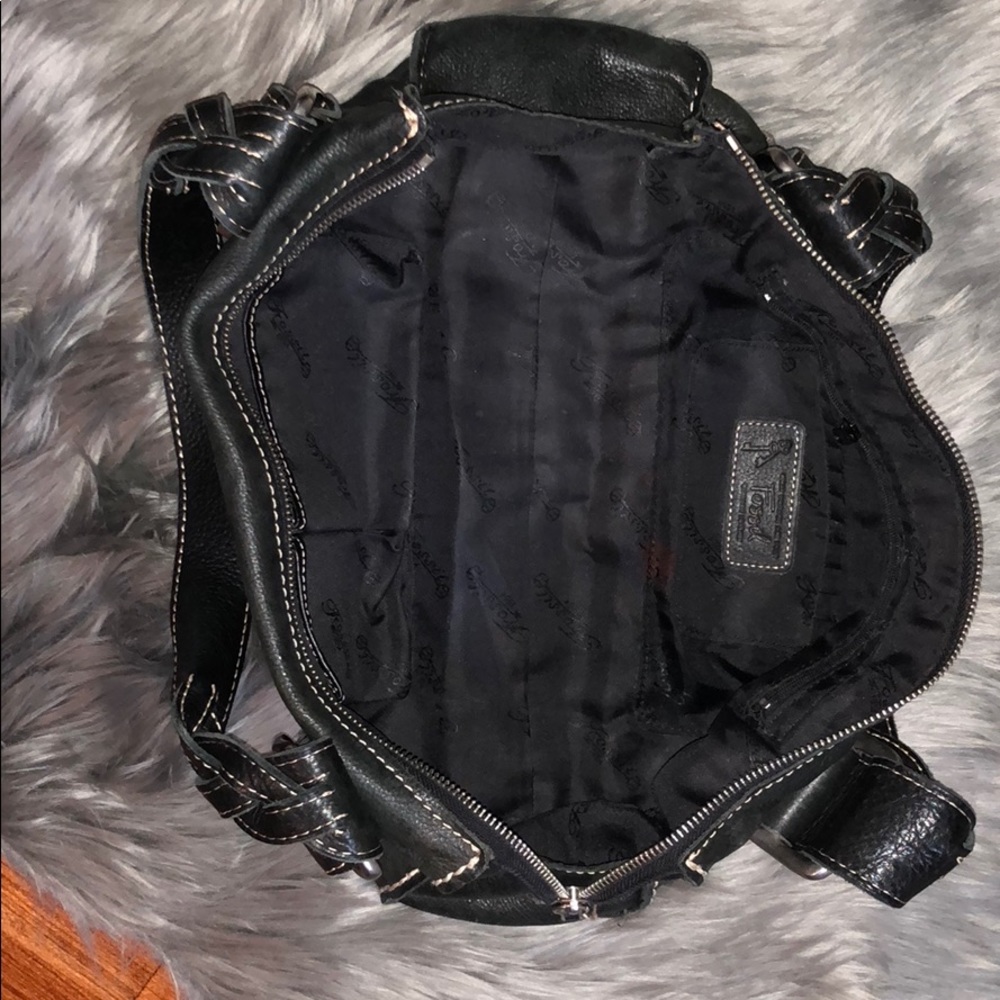 Fossil satchel black